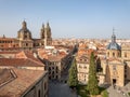 Aerial view of the city of Salamanca, Castilla y Leon, Spain Royalty Free Stock Photo