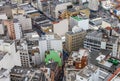 Aerial view of the city of Sao Paulo, Brazil, South America Royalty Free Stock Photo