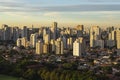 Aerial view of the city of Sao Paulo Royalty Free Stock Photo