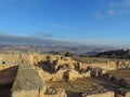 Aerial view of the city from the Tomb of Samuel