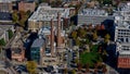 Aerial View Of The City Of Winston-Salem, North Carolina Royalty Free Stock Photo