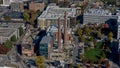 Aerial View Of The City Of Winston-Salem, North Carolina Royalty Free Stock Photo