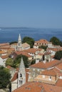 Aerial view of city Zadar, Croatia