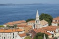 Aerial view of city Zadar, Croatia