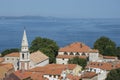 Aerial view of city Zadar, Croatia