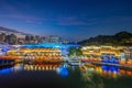 Aerial view cityscape of Clarke Quay, Singapore city skyline Royalty Free Stock Photo