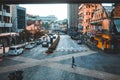 Aerial view of the cityscape. Kuala Lumpur, Malaysia Royalty Free Stock Photo