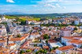 Aerial view of cityscape of Leiria, Portugal Royalty Free Stock Photo