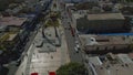 Aerial view of the Civic Walk of Tacna