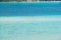 Aerial view of clear blue water of the Andaman sea in Phuket,Thailand