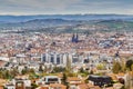 Aerial view of Clermont-Ferrand, France