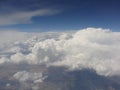 Aerial View with Clouds