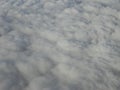 Aerial view of clouds Royalty Free Stock Photo
