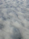 Aerial view of clouds Royalty Free Stock Photo