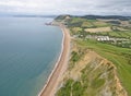Coast at Eype in Dorset, England Royalty Free Stock Photo