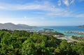 Coastline of the Seychelles Islands Royalty Free Stock Photo