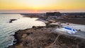 Aerial Agia Thekla, Ayia Napa, Cyprus Royalty Free Stock Photo