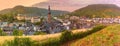 Aerial view of Cochem, Germany Royalty Free Stock Photo