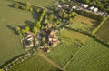 Aerial View of Collier Street, Kent, UK Royalty Free Stock Photo