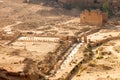 The Colonnaded Street In Petra Jordan