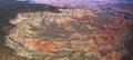 Aerial view of Colorado grand canyon, Arizona, Royalty Free Stock Photo