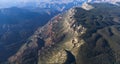 Aerial view of Colorado grand canyon, Arizona, usa Royalty Free Stock Photo