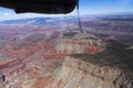 Aerial view of Colorado grand canyon, Arizona, usa Royalty Free Stock Photo