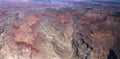 Aerial view of Colorado grand canyon, Arizona, usa Royalty Free Stock Photo