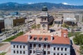 Aerial view of the Colorado Springs Pioneers Museum