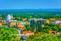 Cityscape of Karlovac, Croatia.