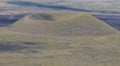 Aerial View of a Cone Near the Kilauea Volcano