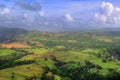 Aerial view of Cordilleras Royalty Free Stock Photo