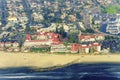 Aerial view of Coronado Island, San Diego Royalty Free Stock Photo