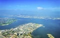 Aerial view of Coronado Island, San Diego Royalty Free Stock Photo