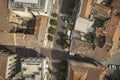 Aerial View of Corso del Popolo in Rovigo City Royalty Free Stock Photo