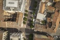 Aerial View of Corso del Popolo in Rovigo City Royalty Free Stock Photo