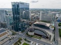 Aerial View Of The Country Music Hall Of Fame And Museum Located In Nashville Tennessee Royalty Free Stock Photo