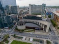 Aerial View Of The Country Music Hall Of Fame And Museum Located In Nashville Tennessee Royalty Free Stock Photo