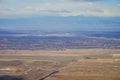 Aerial view of denver downtown Royalty Free Stock Photo