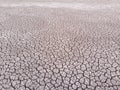 Crackled earth texture of dry lake