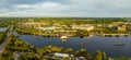 Aerial view of Cranes Roost in Altamonte Springs, Florida. 2022 Royalty Free Stock Photo