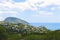 Aerial view of Crimea coastline near Yalta