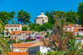 Aerial view of Croatian town Cavtat Royalty Free Stock Photo