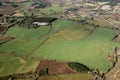 Aerial view of a crop