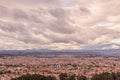 Aerial View Of Cuenca City