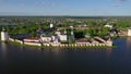 Aerial view of Cyril-Belozersky Monastery, Kirillov, Russia