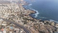 Aerial view of Dakar