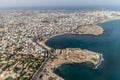 Aerial view of Dakar Royalty Free Stock Photo