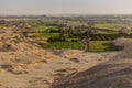 Aerial view of Dakhla oasis, Egy Royalty Free Stock Photo