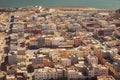 Aerial view of Dakhla Royalty Free Stock Photo